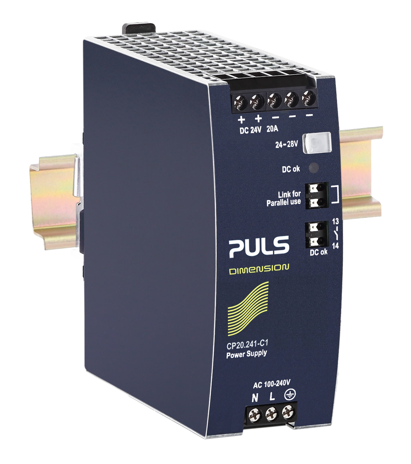 Puls PSU 24-28Vdc 20A 100-240Vac Conf Coated