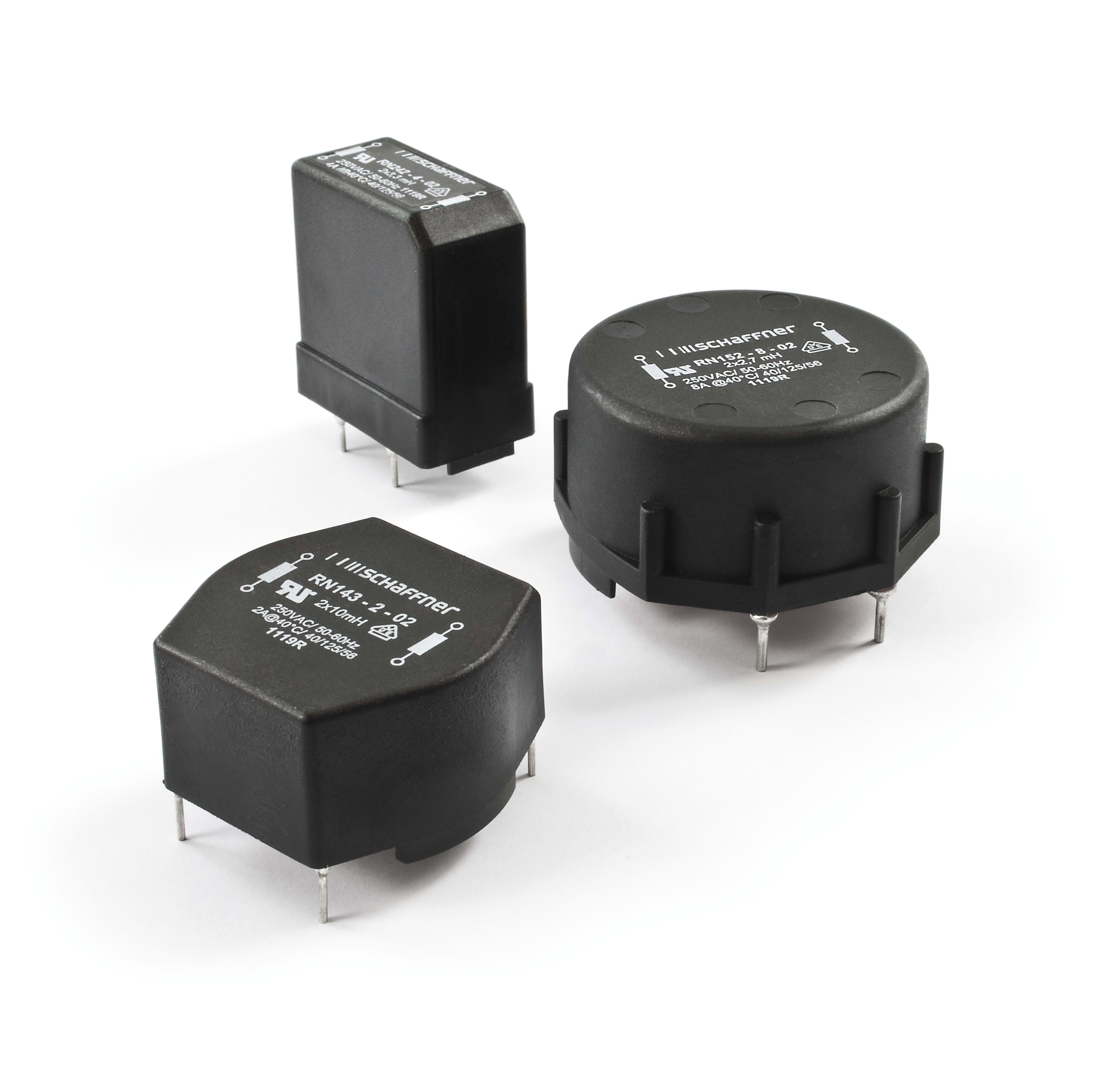 Schaffner RN Common Mode Choke 300VAC 2A 2.2mH Hor