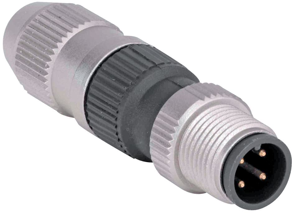 Allen-Bradley Connector M8 Female 3pin Straight IDC