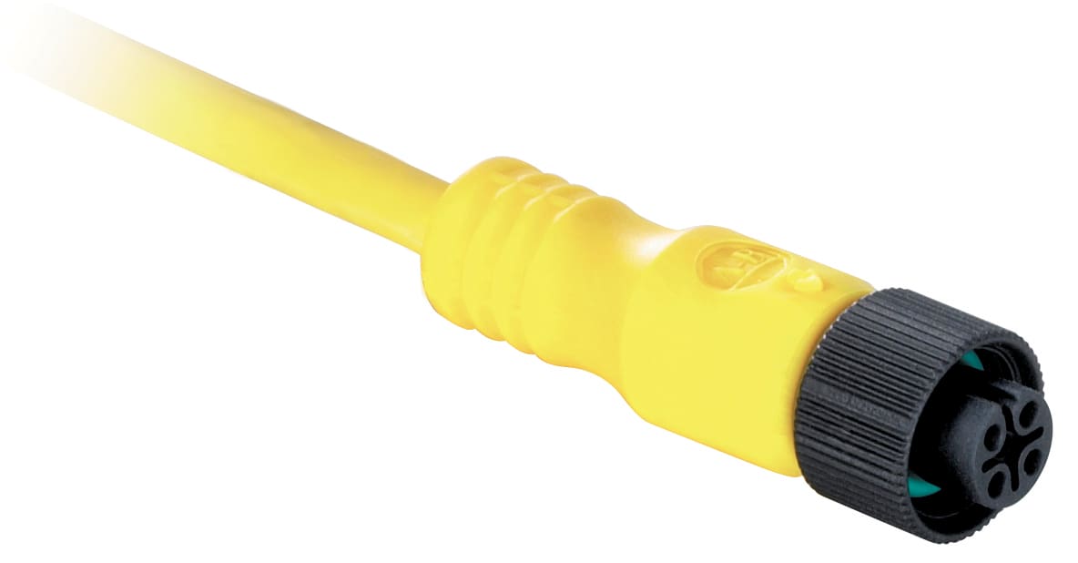 Allen-Bradley 5PIN RIGHT ANGLED DC MICRO QD CORDSET