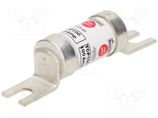 Bussmann 100 AMP TCP 660V AC REDSPOT FUSE