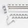 Cablecraft TS35 45DEG DIN RAIL BRACKET