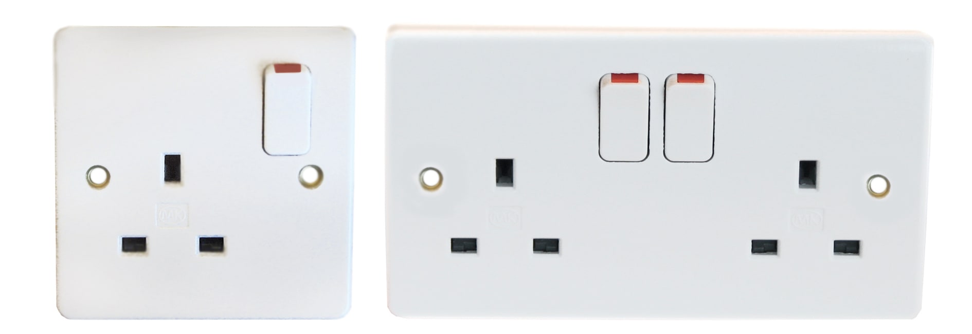 MK - MK K2747WHI SOCKET DP 2G 13A