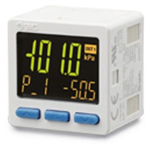 SMC ZSE Series Digital Pressure Switch with Display and 1/8" NPT Thread
