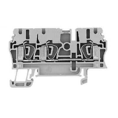 Allen-Bradley Feed Through Sprg Clmp T/L Blk 2.5mm blu