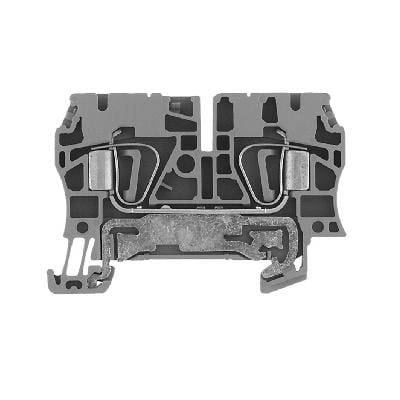 Allen-Bradley Feed Through Sprg Clmp T/L Blk 2.5mm GRY