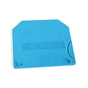 Allen-Bradley END BARRIER BLUE