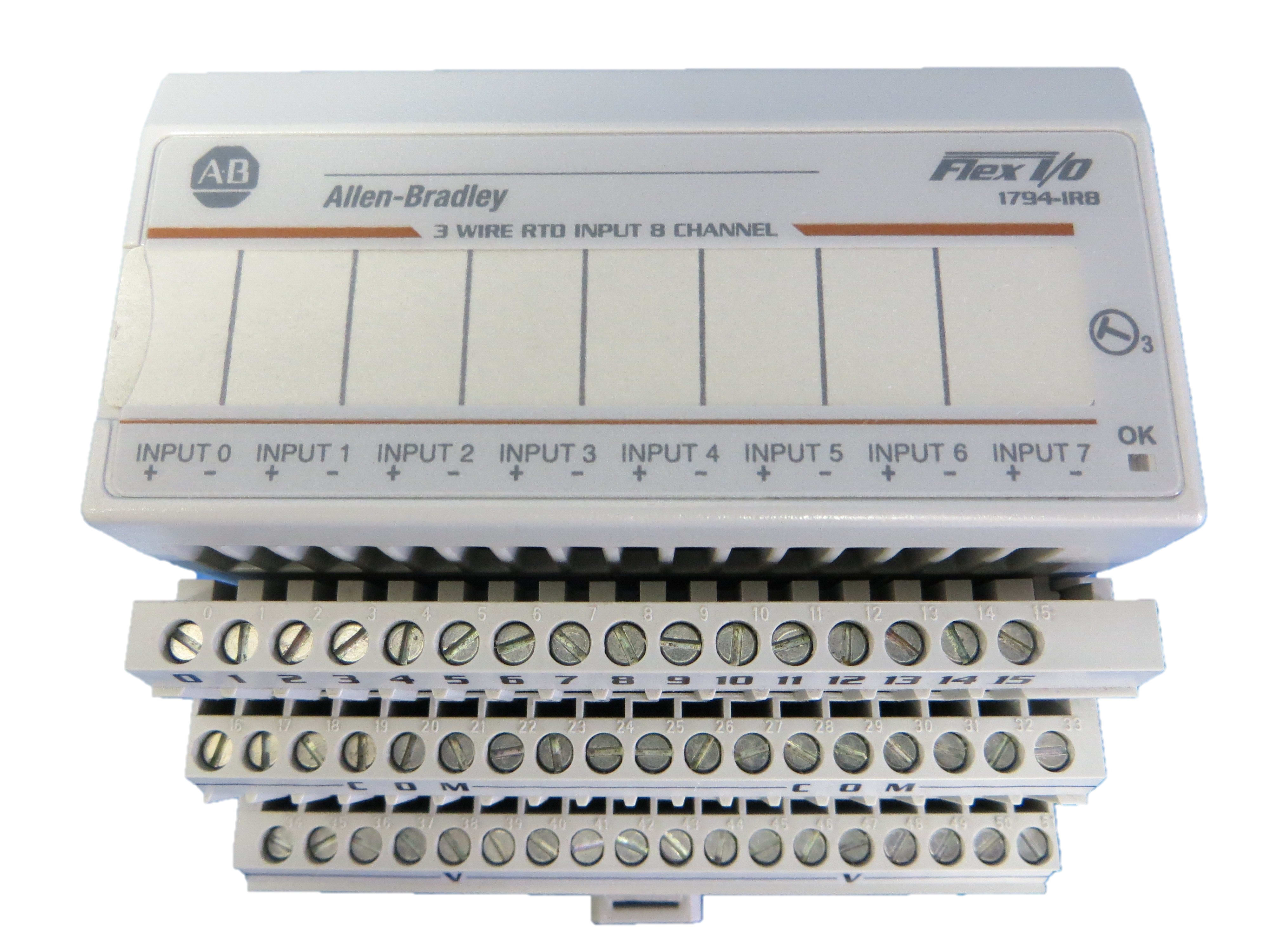 Allen-Bradley FLEX I/O RTD INPUT MODULE 8PTS