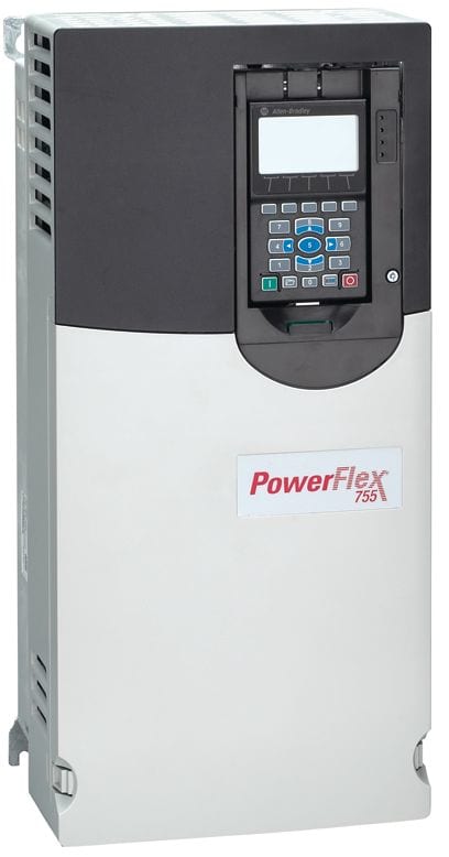 Allen-Bradley PF753,400V,3PH,104A,55KW,OPEN,EMC