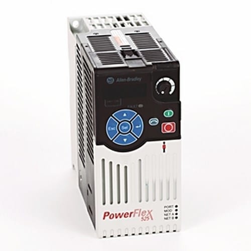 Allen-Bradley PF525 380-480V,1.4A 50/60Hz .4kw 3~ EMC