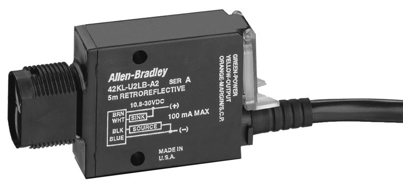 Allen-Bradley PEC Diffuse38cm NPN+PNP LO:DO MicroQD