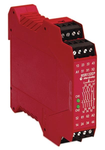 Guardmaster Safety Relay,MSR132EDP,24VAC/DC,Removabl