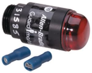 Guardmaster 1/2 in. NPT Pilot Light Indicator Red BC