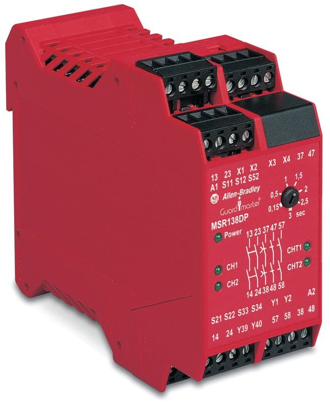 Guardmaster MSR138.1DP 24VACDC 0.5-10 SEC 2NC 2NO