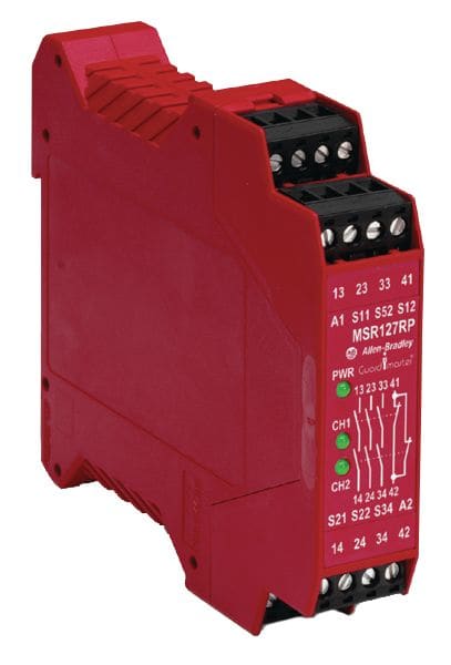Guardmaster MSR127RP,24V AC/DC,Manual Monitored,Remo