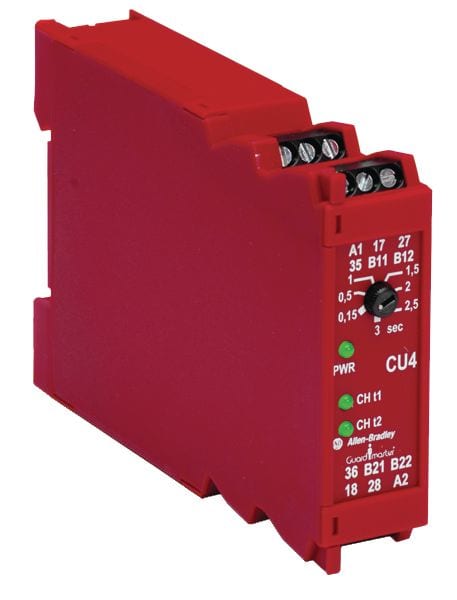 Guardmaster CU4,24V AC/DC,Auto/Manual,Fixed, CAT3 Ra