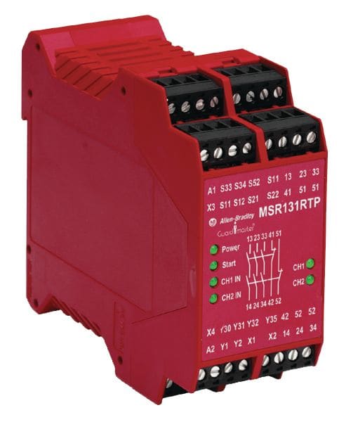 Guardmaster Safety Relay,MSR131RTP,230VAC,2NC
