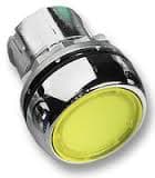 Allen-Bradley Illum Push Button Metal Flush Yell