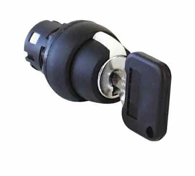 Allen-Bradley 2 Pos Key Sel Switch Plastic Body (3802)