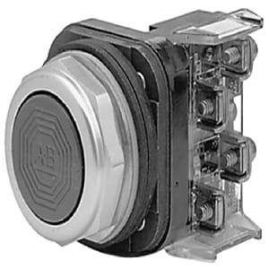 Allen-Bradley PUSHBUTTON BLCK 2NO&2 NC