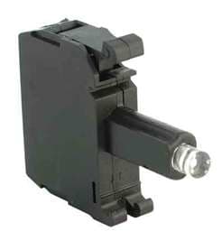 Allen-Bradley Int LED Latch Mount 24V AC/DC White