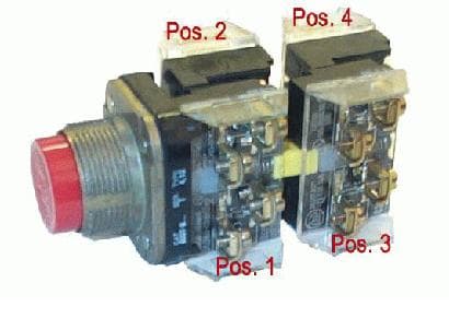 Allen-Bradley SWITCH PUSHBUTTON 600VAC