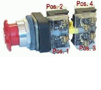 Allen-Bradley PUSH-PULL UNIT NON ILL 2 POSITION