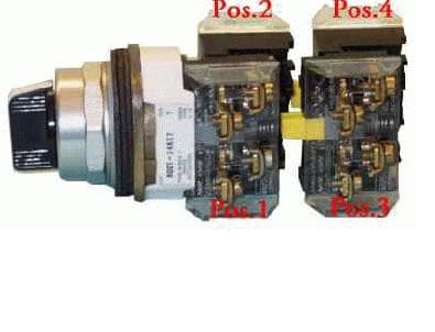 Allen-Bradley CONTROL SWITCH YELL MUSHROOM