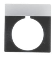 Allen-Bradley LEGEND PLATE GREY BLANK