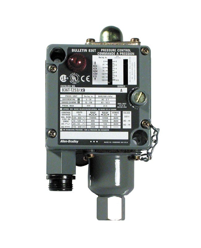 Allen-Bradley PRESSURE CONTROL