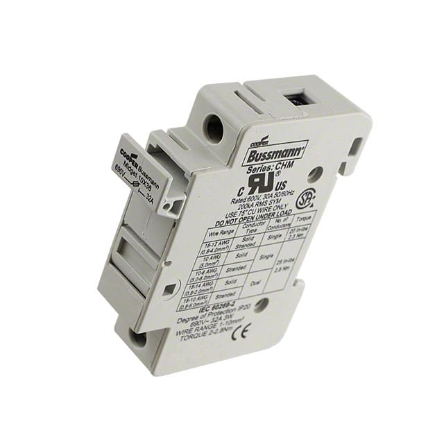 Bussmann 1P 10X38MFH30A 48VdcMidget-LED indicator