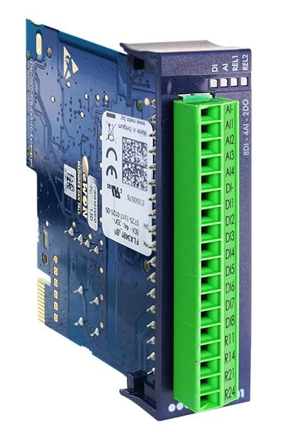 eWON Card X Type with I/Os (8DI, 4AI, 2DO)