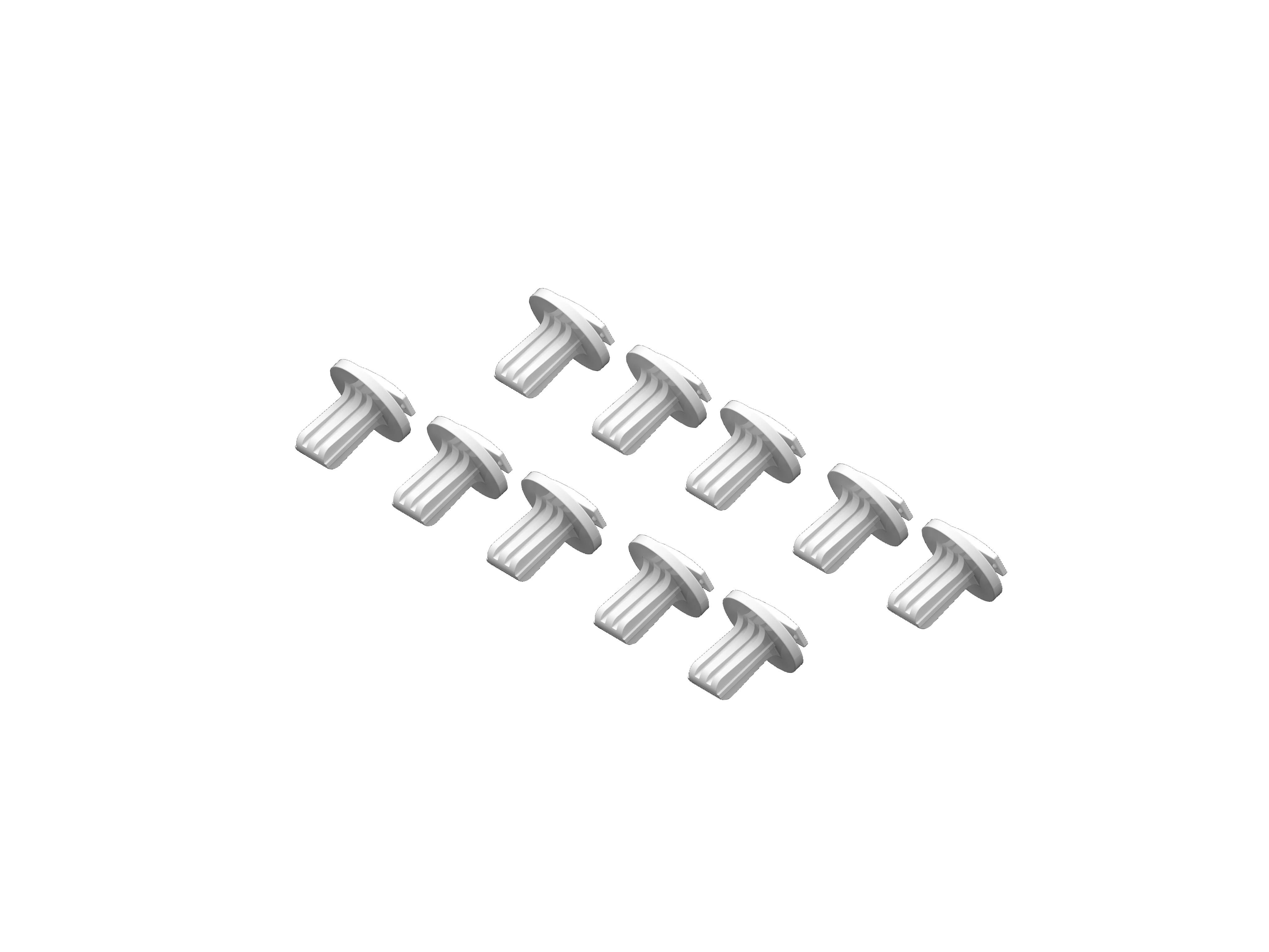 Rittal Rittal Mounting Clips Pack of 10