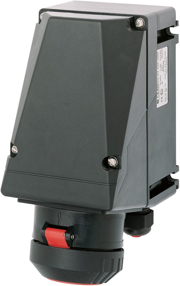 Crouse-Hinds WALL SOCKET 32A 5 POLE 415V