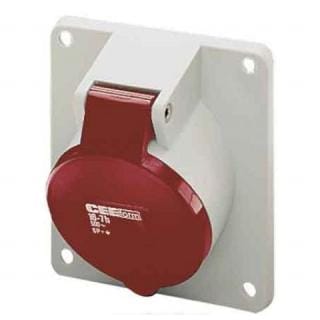 Mennekes ang.Panel Socket IP44 16A 7p 400V 6h