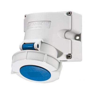 Mennekes Wall Socket IP67 16A 3p 230V 6h