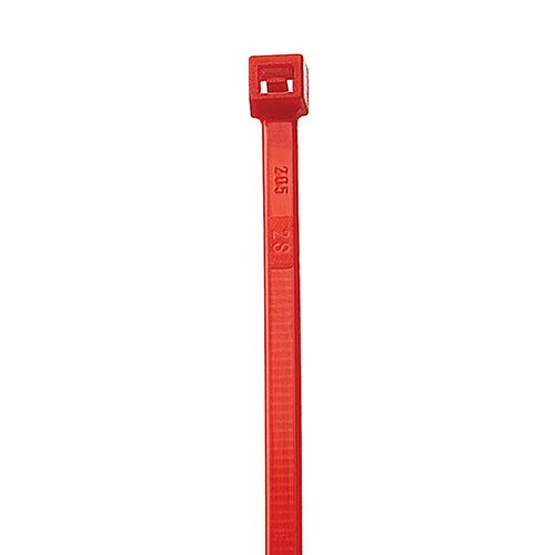 Cablecraft 200X4.8 CABLE TIE RED (PK=100)
