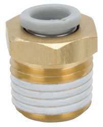 SMC KQ2 Straight 12mm Tubing, 1/4" Thread