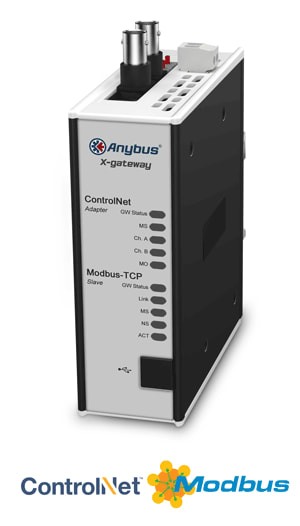 HMS MODBUS TCP SLAVE / CONTROL NET SLAVE