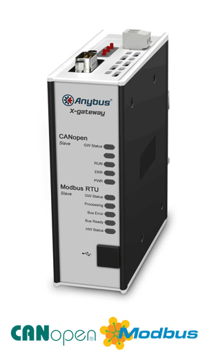 HMS CANOPEN SLAVE / MODBUS RTU SLAVE