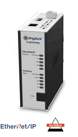 HMS ETHERNET/IP SCANNER/INTERBUS SLAVE